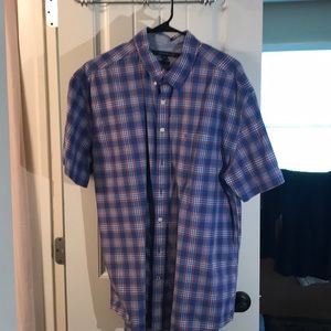 Tommy Hilfiger short sleeve button down shirt